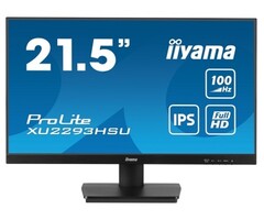 IIYAMA iiyam ProLite XU2293HSU-B7, 54,6 cm (21,5''), Full HD, USB, cavo (USB), nero