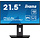 XUB2292HSU-B6 - iiyama ProLite XUB2292HSU-B6, 54,6 cm (21,5''), Full HD, USB, câble (USB), noir