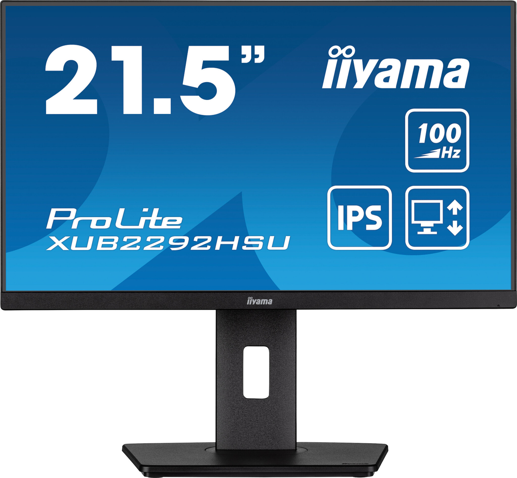 IIYAMA XUB2292HSU-B6 - iiyama ProLite XUB2292HSU-B6, 54,6 cm (21,5''), Full HD, USB, câble (USB), noir