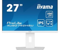 IIYAMA XUB2792HSU-W6 - iiyam ProLite XUB2792HSU-W6, 68,6 cm (27''), Full HD, USB, câble (USB), blanc