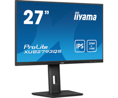 IIYAMA XUB2793QS-B7 - iiyama ProLite XUB2793QS-B7, 68.6 cm (27''), cable, black