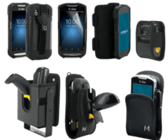 MOBILIS 1093 - Basic shoulder strap with 2 attachment points, incl.: 2x attachment rings