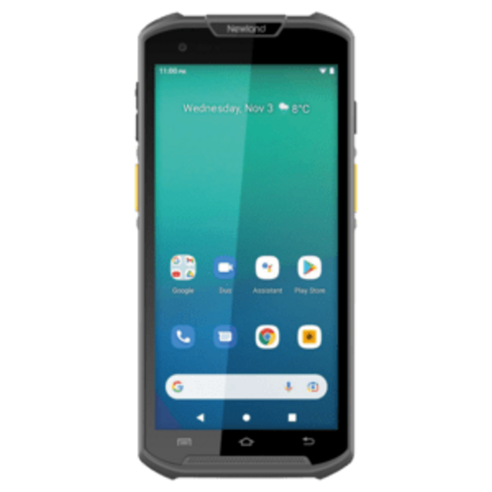 Newland NLS-MT9356-W4-SS-XE - Newland MT93, Pro, 2D, 14 cm (5,5''), GPS, USB-C, Bluetooth, Wi-Fi, 4G, NFC, Android, câble, GMS