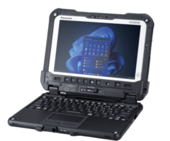 PANASONIC FZ-G2PZ026BE - Panasonic TOUGHBOOK G2, 25,7 cm (10,1"), GPS, USB, Wi-Fi, 4G, SSD, Windows 11 Pro, noir