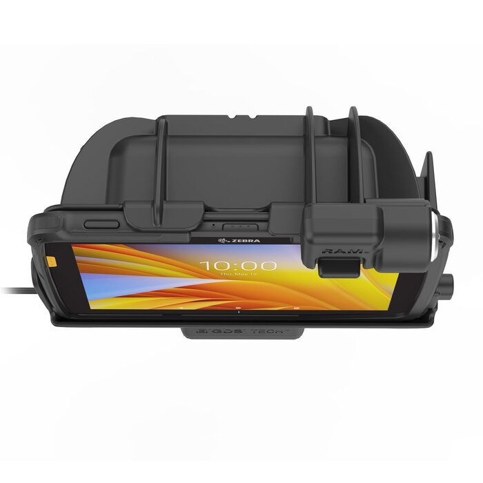 RAM MOUNT RAM Mounts GDS Form-Fit Holder (with Key Lock) for Zebra ET40/45 (8'), 286 g, USB-C