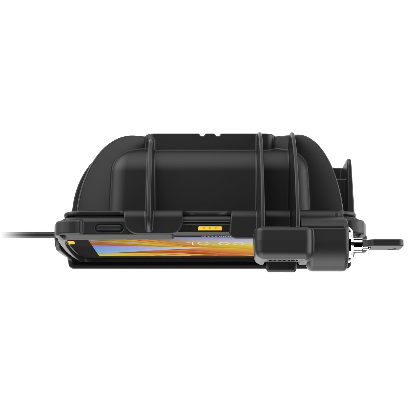 RAM MOUNT RAM Mounts GDS Form-Fit Halterung (mit Schlüsselschloss) für Zebra ET40/45 (8'), 75 mm, USB-C