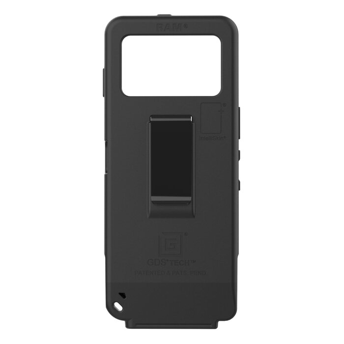 RAM MOUNT RAM-GDS-SKIN-ZE37-C - Estación de carga Intelliskin de RAM Mounts, GDS, con puerto USB-C externo - Sin clip para cinturón