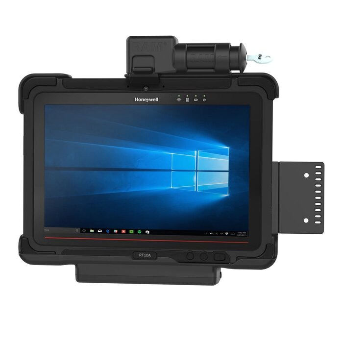 RAM-HOL-HON9KLU - RAM Mounts Formpasshalterung (mit Schlüsselschloss) für Honeywell RT10