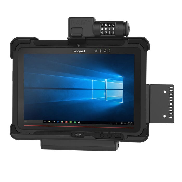 RAM MOUNT RAM Mounts Form-Fit houder (combo-vergrendeling) voor Honeywell RT10, 80 g, Om het apparaat te plaatsen