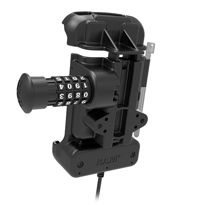 RAM-HOL-HON7CLU - Soporte de montaje en forma RAM (bloqueo combinado) para Honeywell CT50, CT60 y CT60 XP