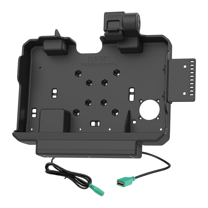 RAM MOUNT RAM-HOL-GE4PDU - RAM Mounts Form-Fit Holder (Latch) for Getac ZX10