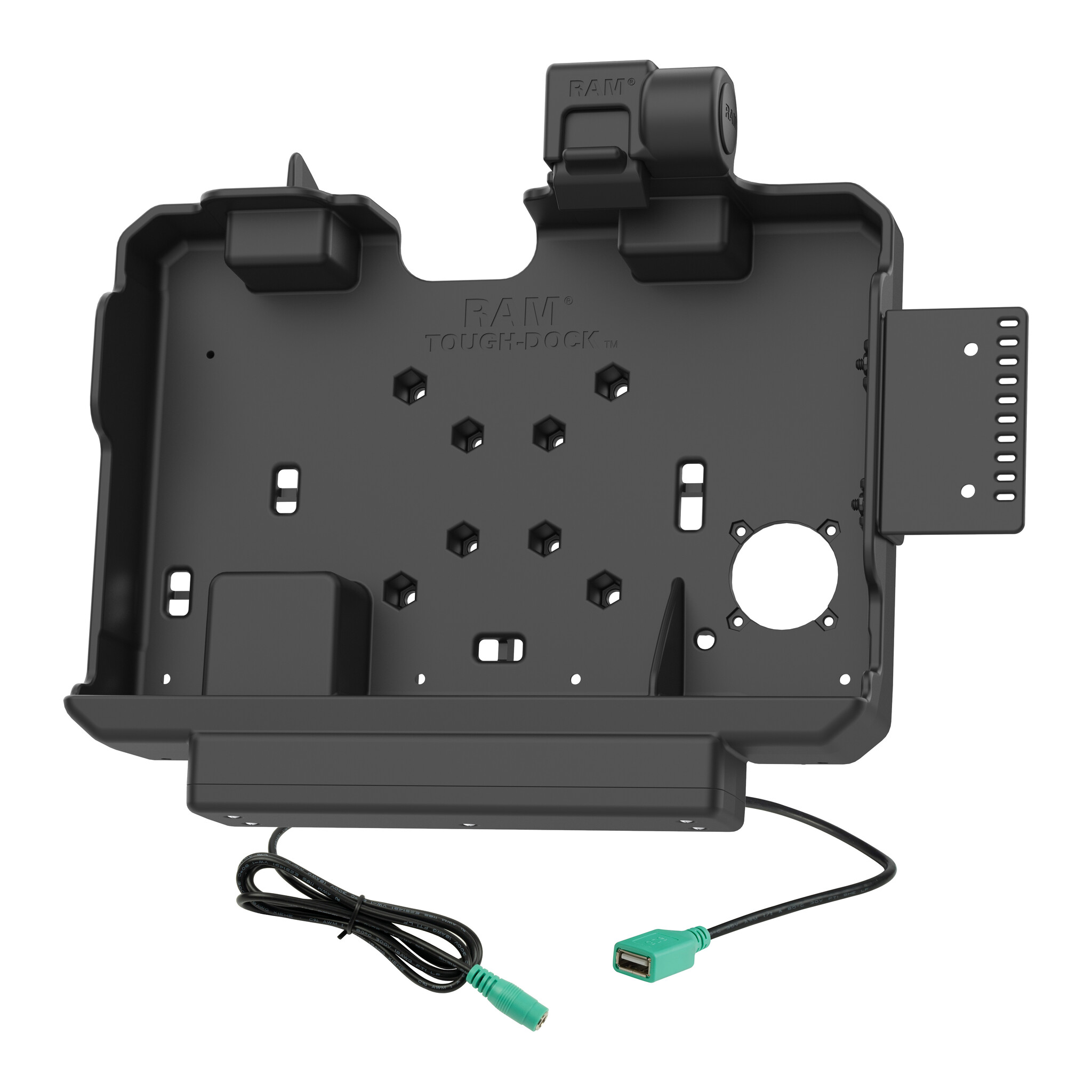 RAM-HOL-GE4PDU - RAM Mounts Form-Fit Holder (Latch) for Getac ZX10