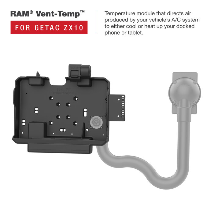 RAM MOUNT RAM-HOL-GE4PDU - RAM Mounts Formpasshalterung (Verriegelung) für Getac ZX10