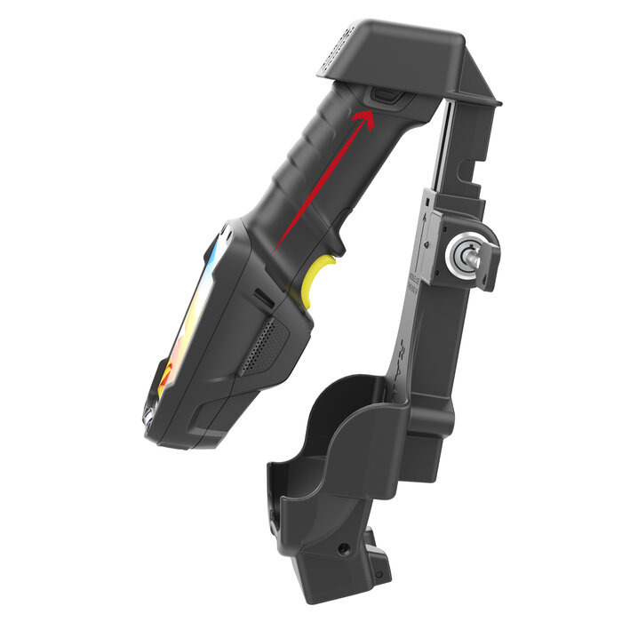 RAM-HOL-ZE26PLU - Supporto RAM Mounts Form-Fit (con serratura a chiave) per Zebra TC8300