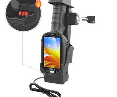 RAM-HOL-ZE26PHLU - RAM Mounts Formpasshalterung (mit Schlüsselschloss) für Zebra TC8300