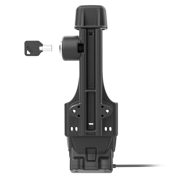 RAM MOUNT Soporte de montaje en superficie RAM (con cerradura) para Zebra TC8300, 5 mm CC Voltaje de entrada: 5, 5,5 mm