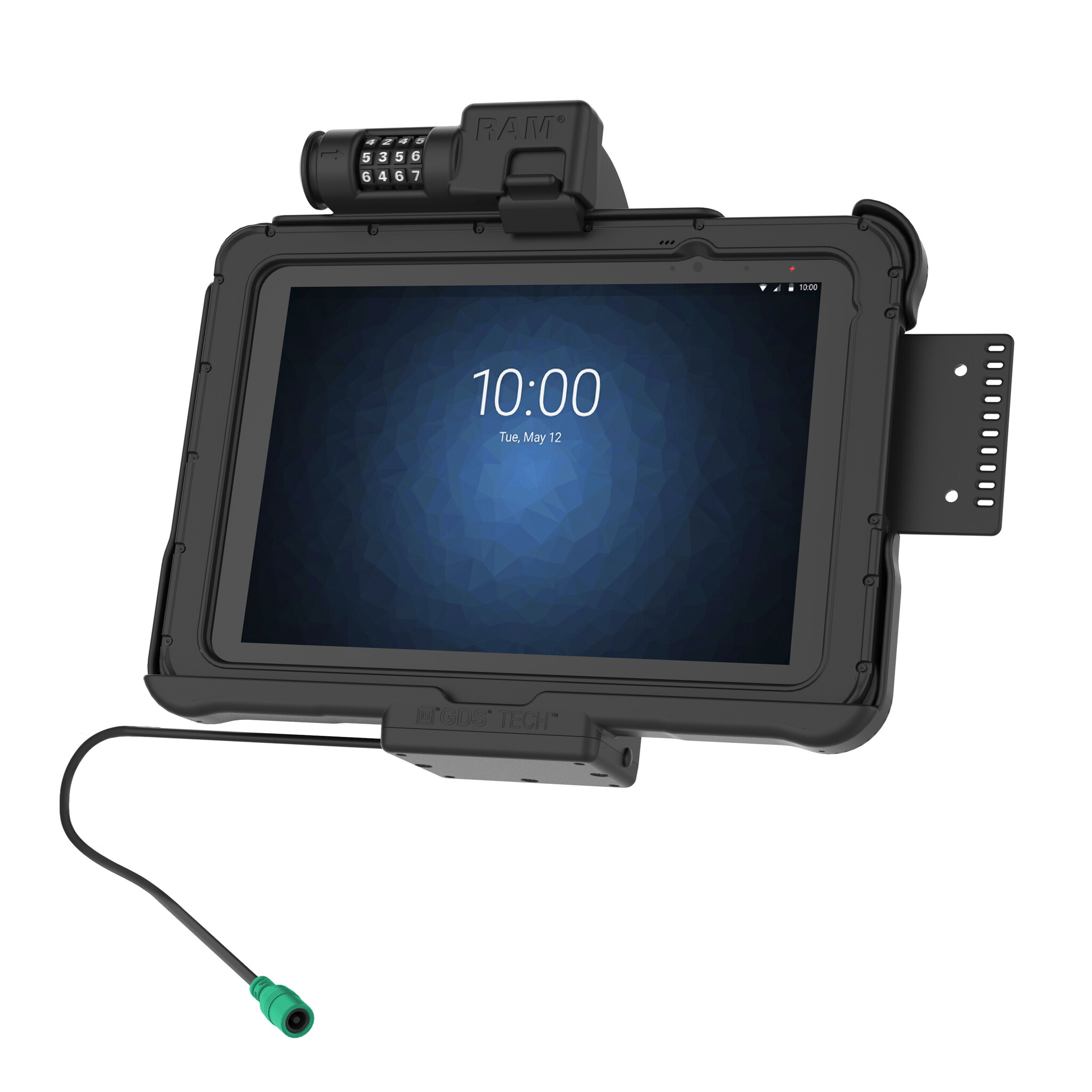 RAM-HOL-ZE11PCLU - RAM Mounts Form-Fit houder (combo-vergrendeling) voor Zebra ET51/56 (10')