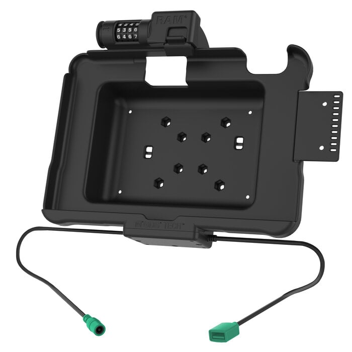 RAM MOUNT RAM-HOL-ZE11PDCLU - RAM Mounts Form-Fit houder (combo-vergrendeling) voor Zebra ET51/56 (10')