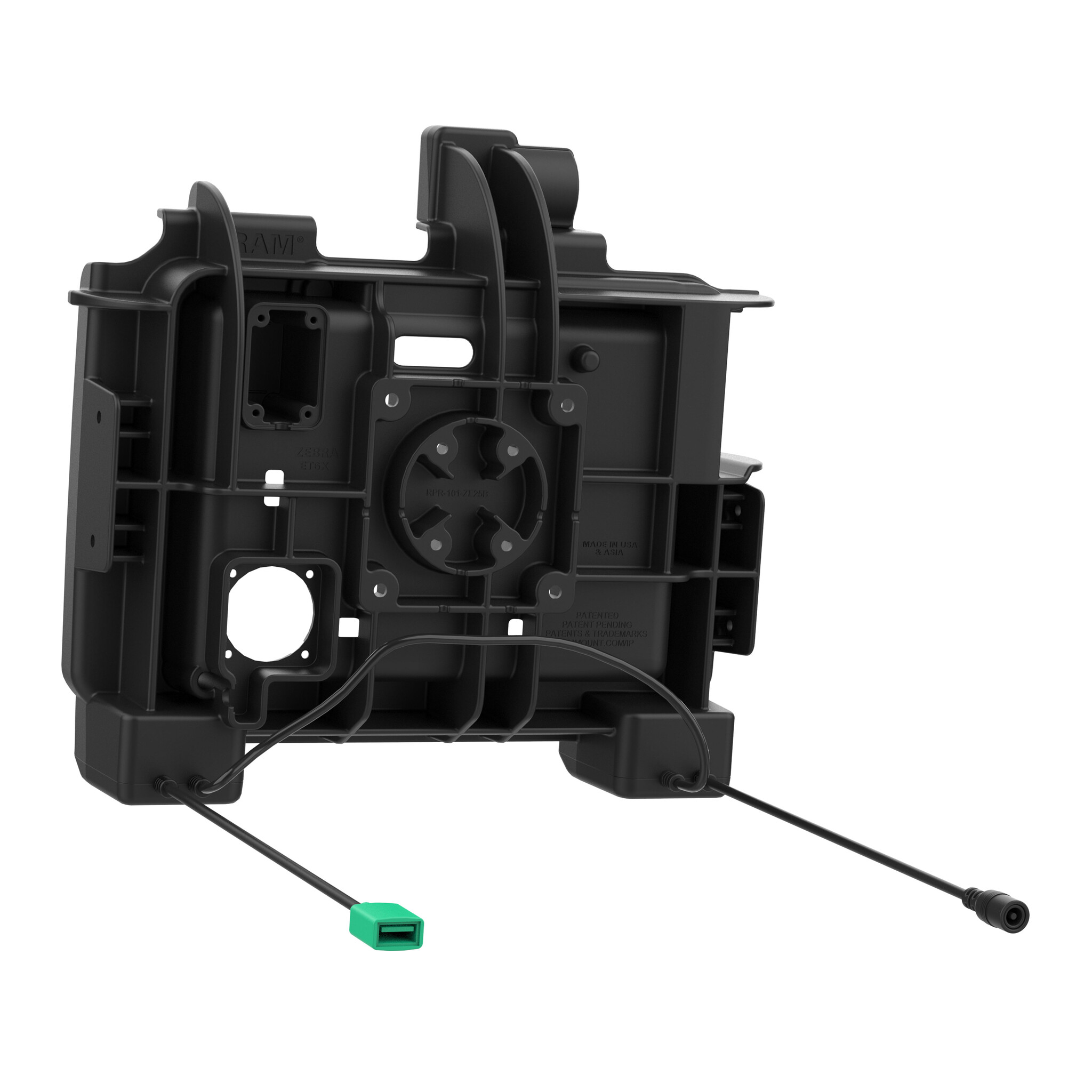 RAM MOUNT RAM-HOL-ZE25PDU - RAM Mounts Form-Fit Houder (Latch) voor Zebra ET60/65