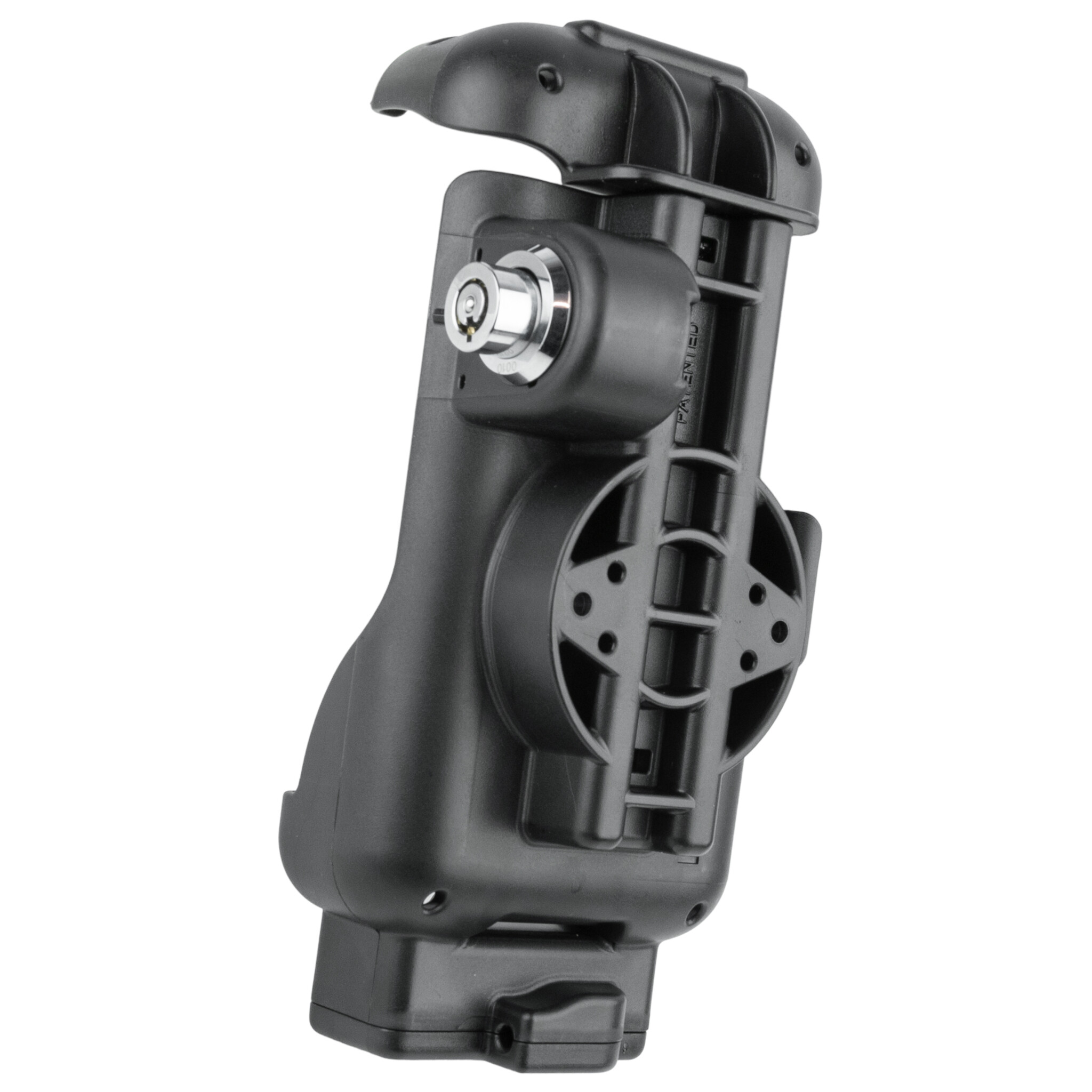RAM MOUNT RAM Mounts Form-Fit Holder (with Key Lock) for Zebra TC73/78, 328 g, pull the upper part of the cradle upwards