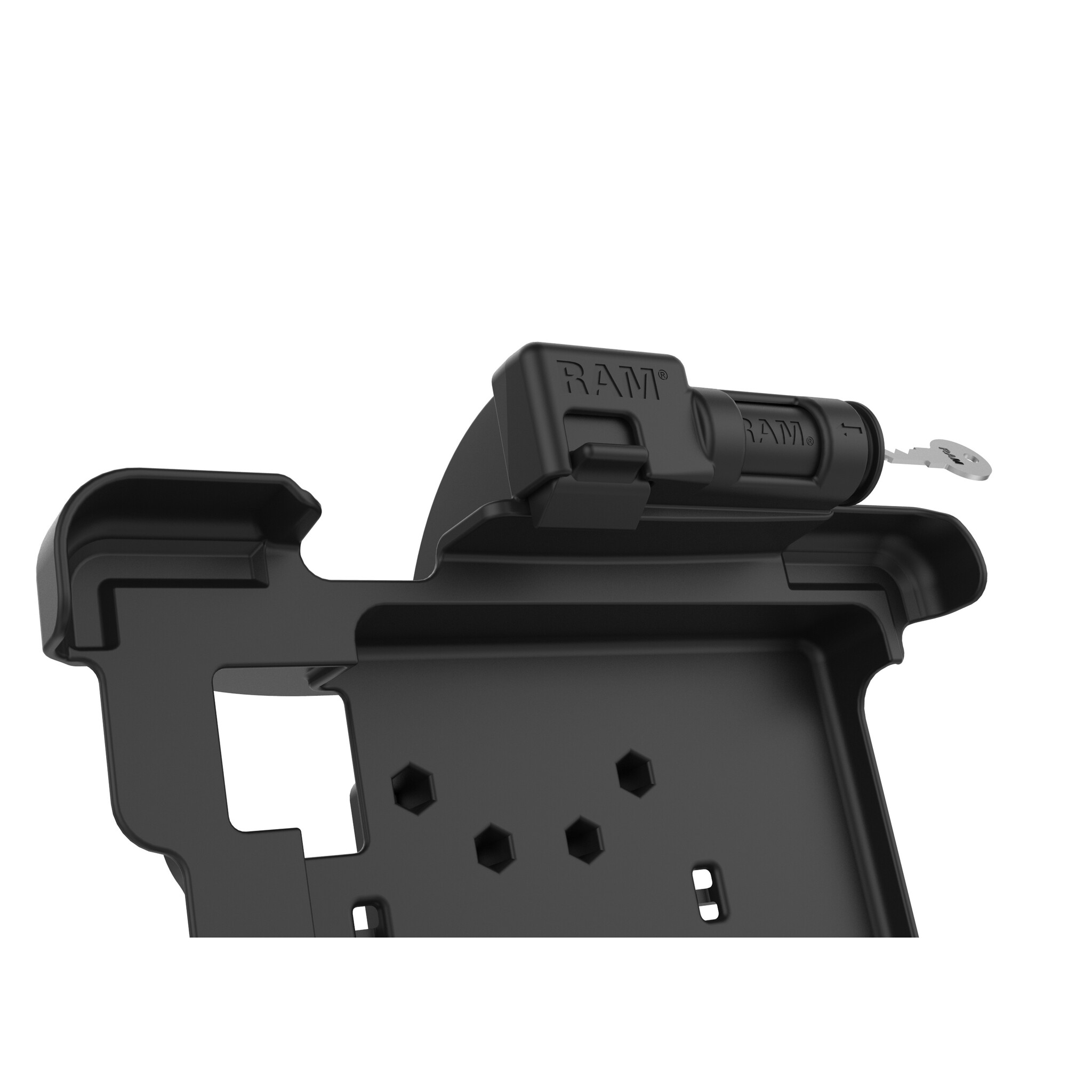 RAM MOUNT RAM-HOL-ZE15PDKLU - RAM Mounts Formpasshalterung (mit Schlüsselschloss) für Zebra L10