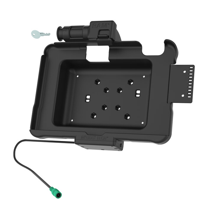 RAM-HOL-ZE11PKLU - RAM Mounts Form-Fit houder (met sleutelvergrendeling) voor Zebra ET51/56 (10')