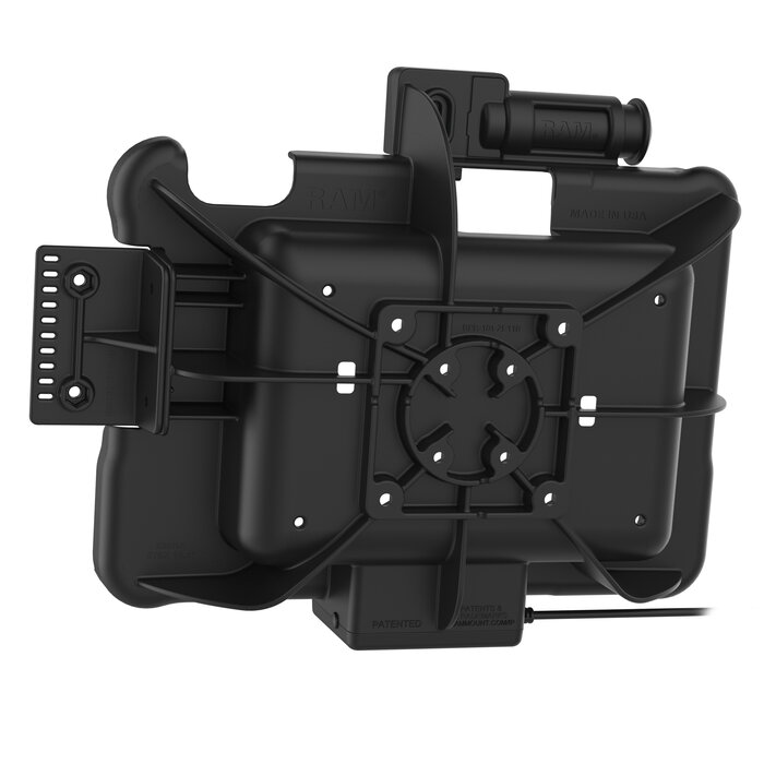 RAM-HOL-ZE11PKLU - Soporte de montaje en superficie RAM (con cerradura) para Zebra ET51/56 (10')