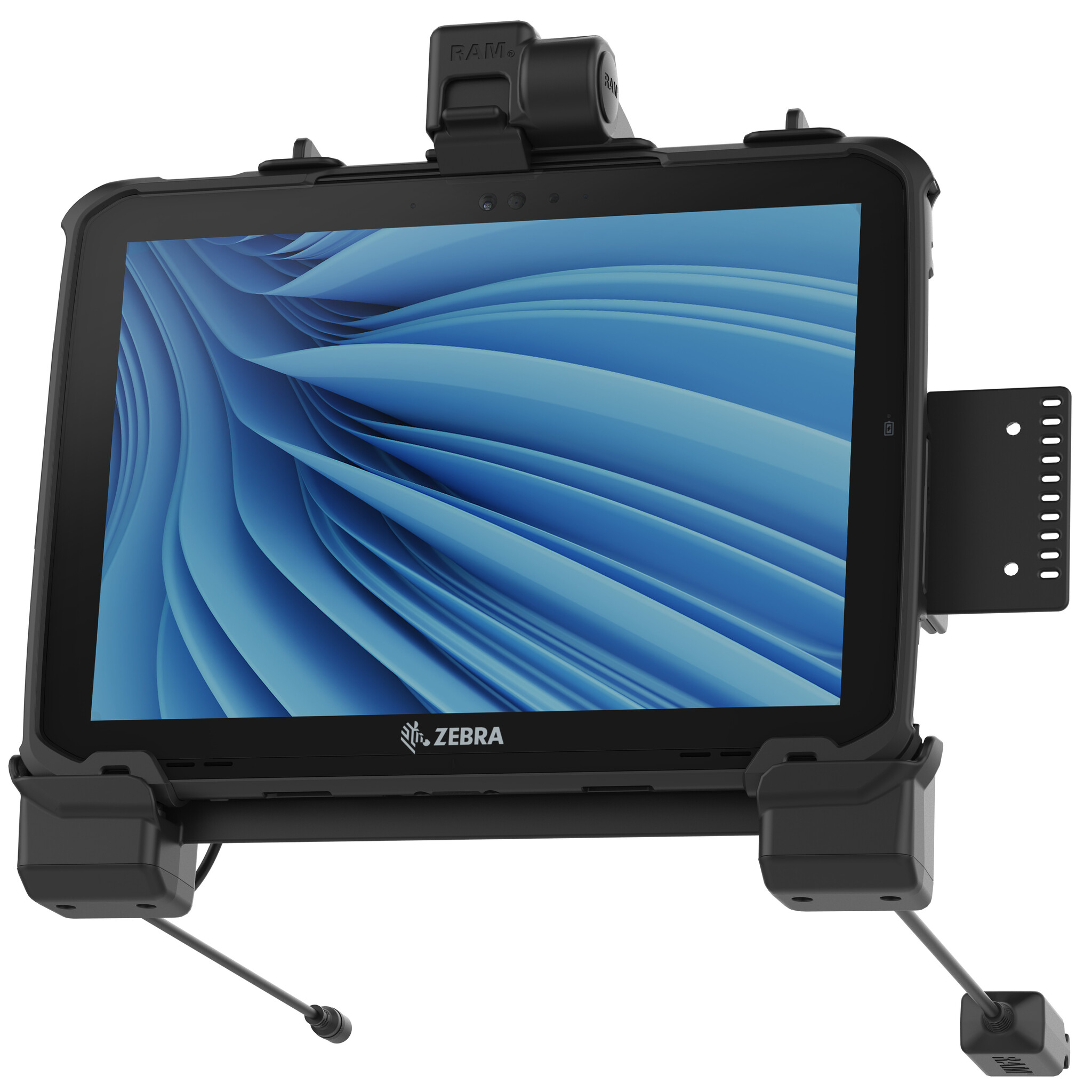 RAM MOUNT Support de montage RAM Form-Fit (loquet) pour Zebra ET80/85, 5 mm, 900 mAh
