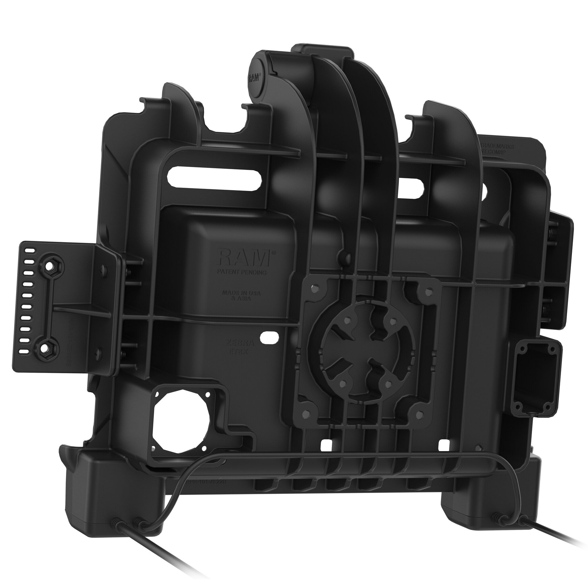 RAM MOUNT Support de montage RAM Form-Fit (loquet) pour Zebra ET80/85, 5 mm, 900 mAh