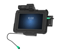 RAM-HOL-ZE10PCLU - Soporte de montaje en forma RAM (bloqueo combinado) para Zebra ET51/56 (8')