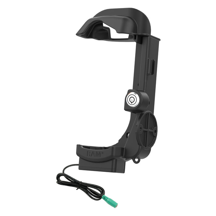 RAM-HOL-ZE32PLU - RAM Mounts Form-Fit Holder (with Key Lock) for Zebra MC9300/9400