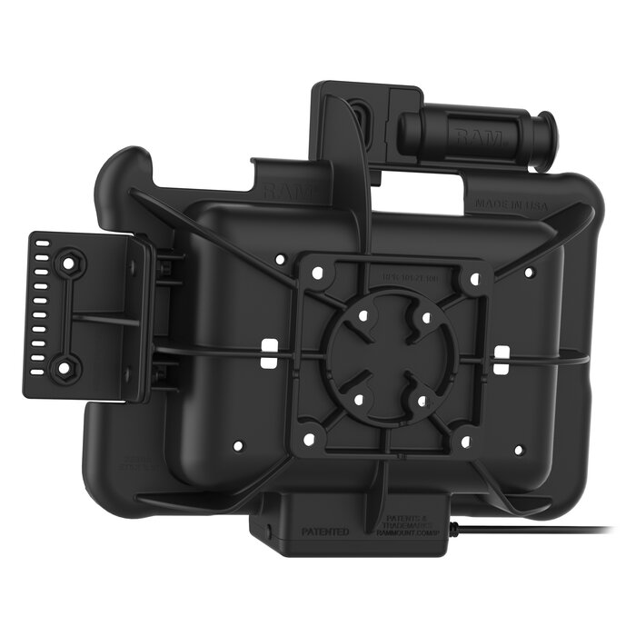 RAM-HOL-ZE10PKLU - RAM Mounts Form-Fit Holder (with Key Lock) for Zebra ET51/56 (8')