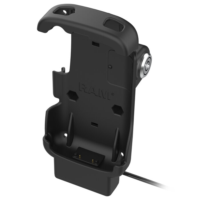 RAM MOUNT RAM Mounts Formpasshalterung (mit Schlüsselschloss) für Zebra TC22/27, 341 g, USB-A
