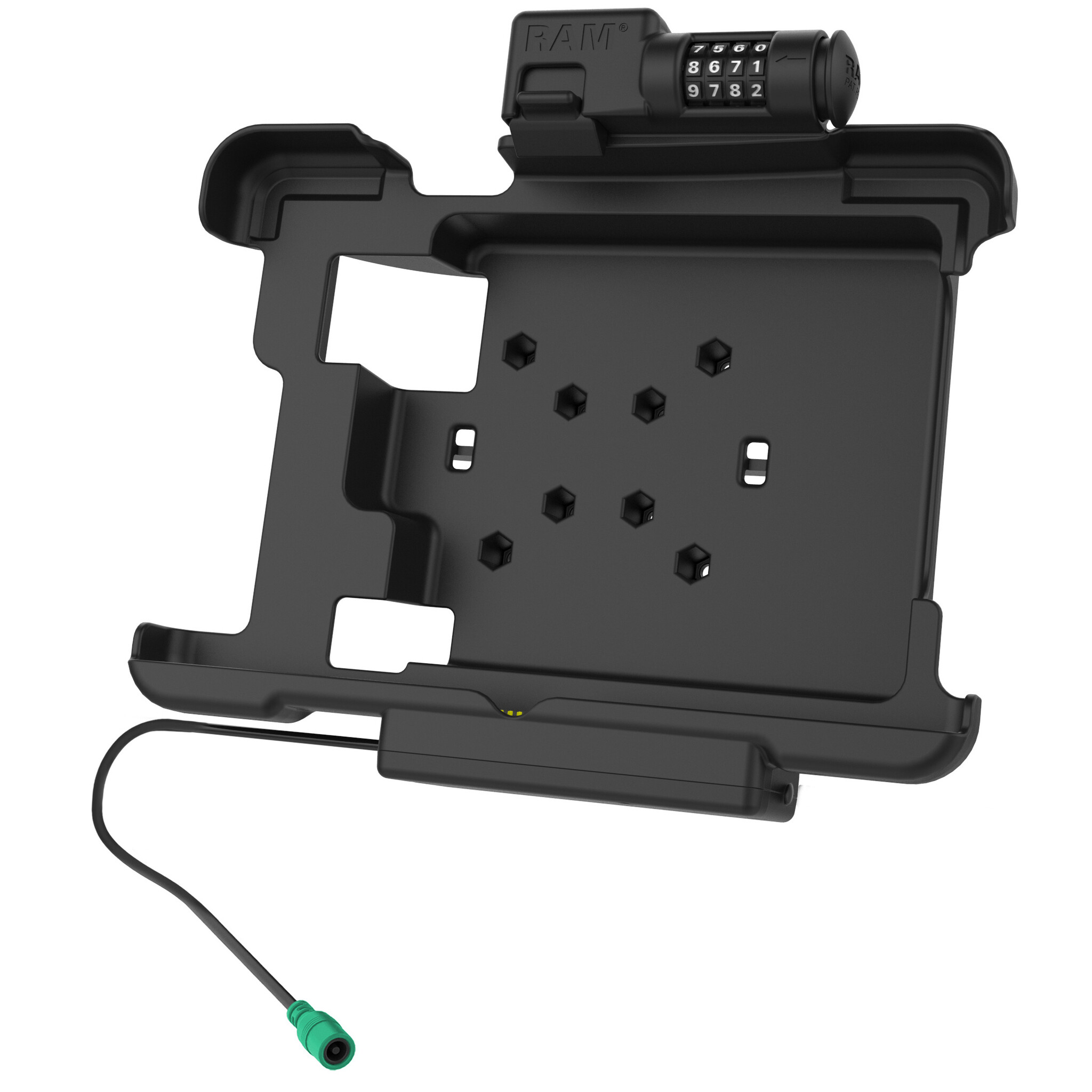RAM MOUNT Supporto RAM Mounts Form-Fit (blocco a combinazione) per Zebra L10, 5,5 mm