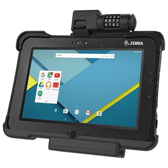 RAM-HOL-ZE15CLU - RAM Mounts Formpasshalterung (Kombinationsverriegelung) für Zebra L10