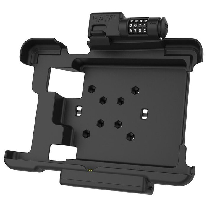 RAM MOUNT RAM-HOL-ZE15CLU - RAM Mounts Form-Fit Holder (Combo Lock) for Zebra L10