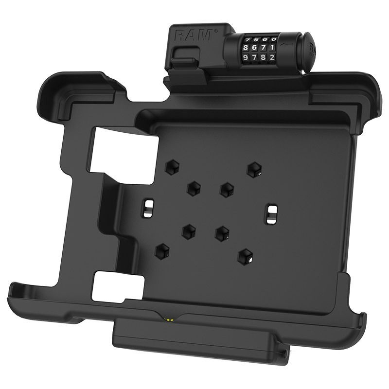 RAM MOUNT RAM-HOL-ZE15CLU - RAM Mounts Form-Fit Holder (Combo Lock) for Zebra L10