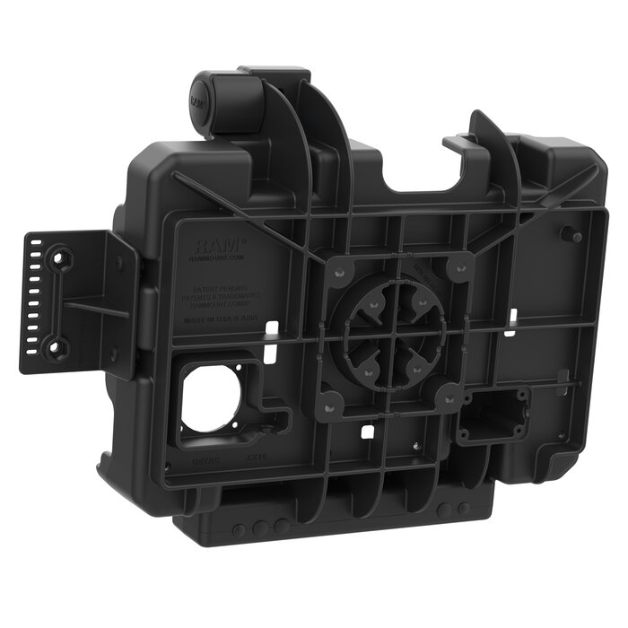 RAM MOUNT Soporte de montaje en forma (con pestillo) para Getac ZX10, 598 g, NFC