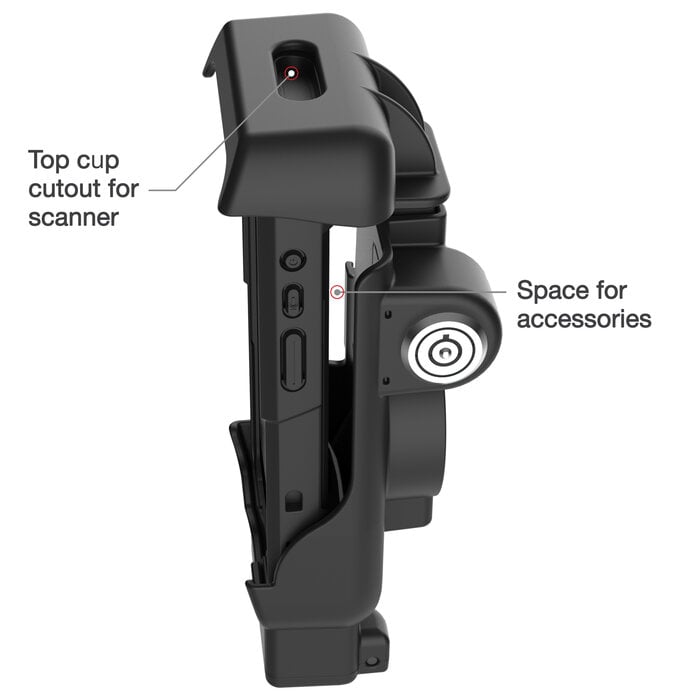 RAM MOUNT RAM-HOL-HON12PHLU - RAM Mounts Form-Fit houder (met sleutelvergrendeling) voor Honeywell CT40, CT45 en CT47