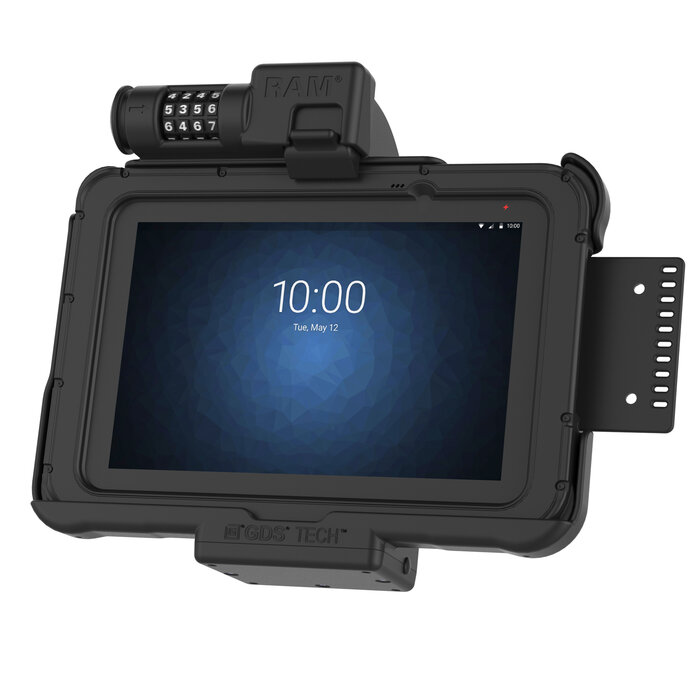 RAM-HOL-ZE10CLU - RAM Mounts Form-Fit Halterung (Kombinationsverriegelung) für Zebra ET51/56 (8')