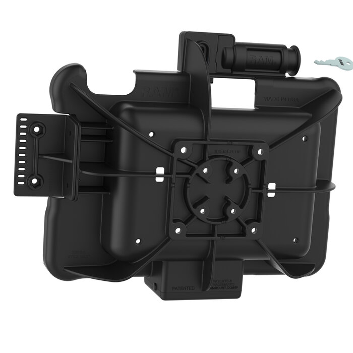 RAM MOUNT RAM-HOL-ZE11KLU - Supporto RAM Mounts Form-Fit (con serratura a chiave) per Zebra ET51/56 (10')
