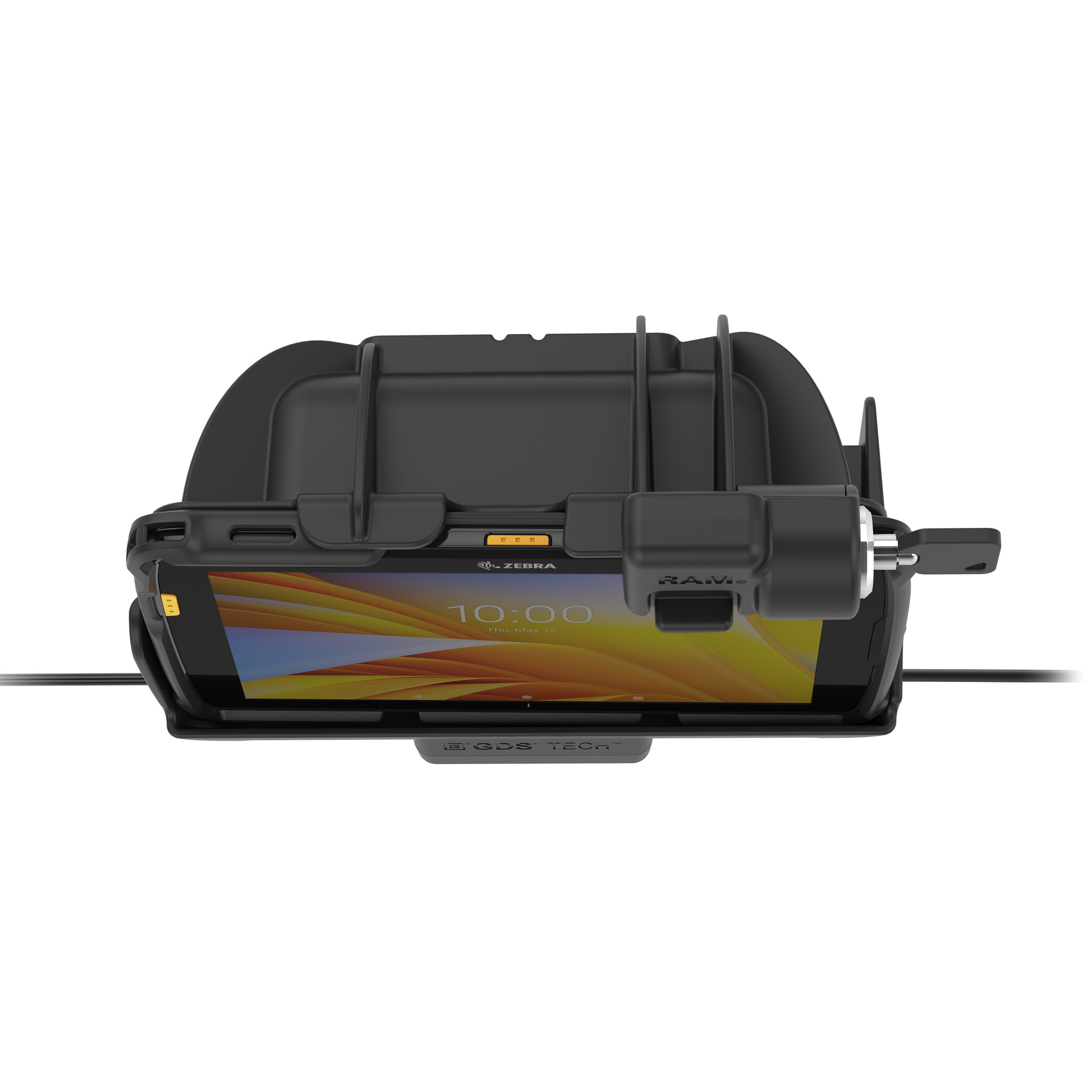 RAM MOUNT RAM-HOL-ZE20PDKLU - Supporto RAM Mounts Form-Fit (con serratura a chiave) per Zebra ET40/45 (8')
