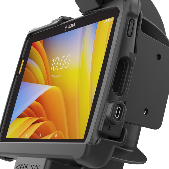 RAM MOUNT Supporto RAM Mounts GDS Form-Fit (con serratura a chiave) per Zebra ET40/45 (8'), 900 mAh, USB-C