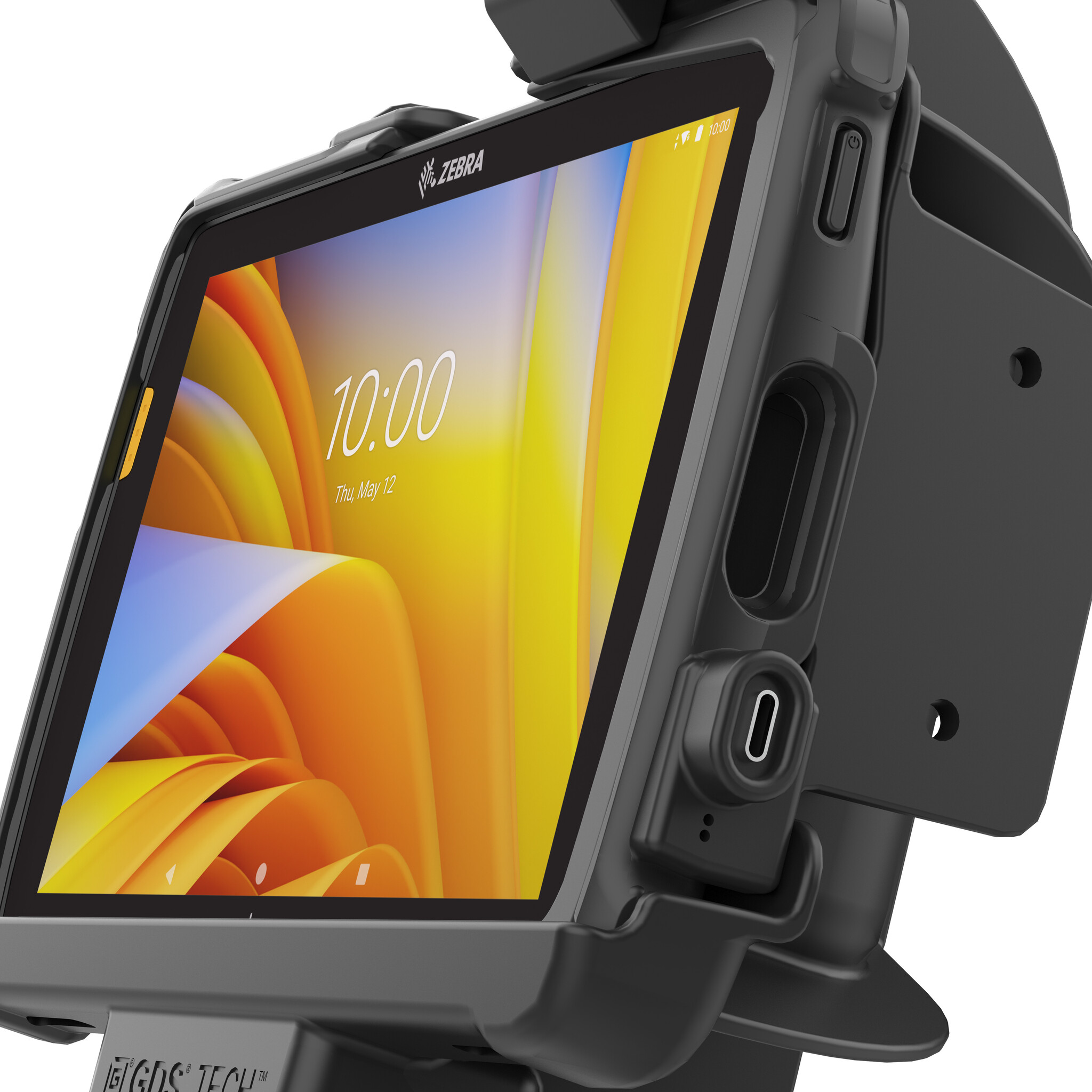 RAM MOUNT Supporto RAM Mounts GDS Form-Fit (con serratura a chiave) per Zebra ET40/45 (8'), 900 mAh, USB-C