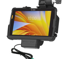 RAM-HOL-ZE20PKLU - Support RAM Mounts EZ-Roller (avec verrouillage à clé) pour Zebra ET40/45 (8')