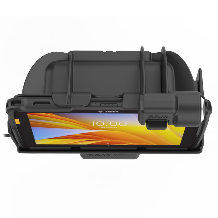 RAM-HOL-ZE20PKLU - RAM Mounts EZ-Roller Holder (with Key Lock) for Zebra ET40/45 (8')