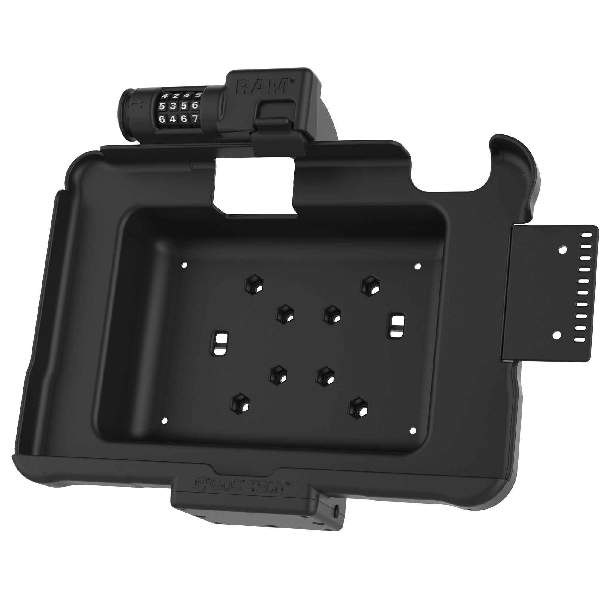 RAM MOUNT RAM-HOL-ZE11CLU - RAM Mounts Form-Fit Halterung (Kombinationsverriegelung) für Zebra ET51/56 (10')