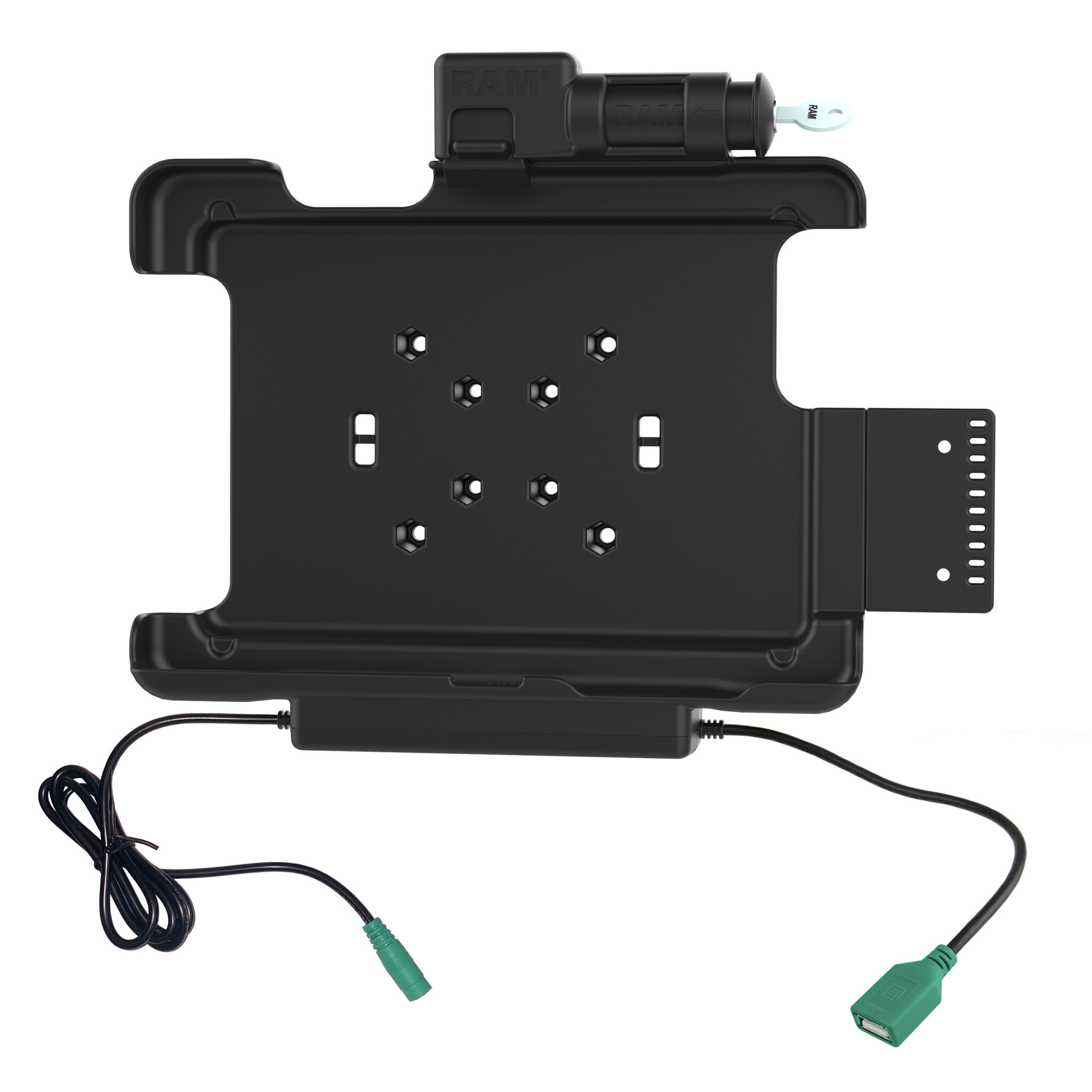 RAM-HOL-HON9PDKLU - RAM Mounts Form-Fit houder (met sleutelvergrendeling) voor Honeywell RT10