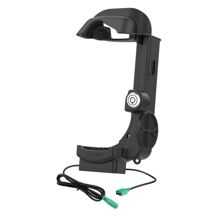 RAM MOUNT RAM-HOL-ZE32PDHLU - RAM Mounts Formpasshalterung (mit Schlüsselschloss) für Zebra MC9300/9400