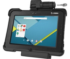 RAM-HOL-ZE15KLU - Supporto RAM Mounts Form-Fit (con serratura a chiave) per Zebra L10